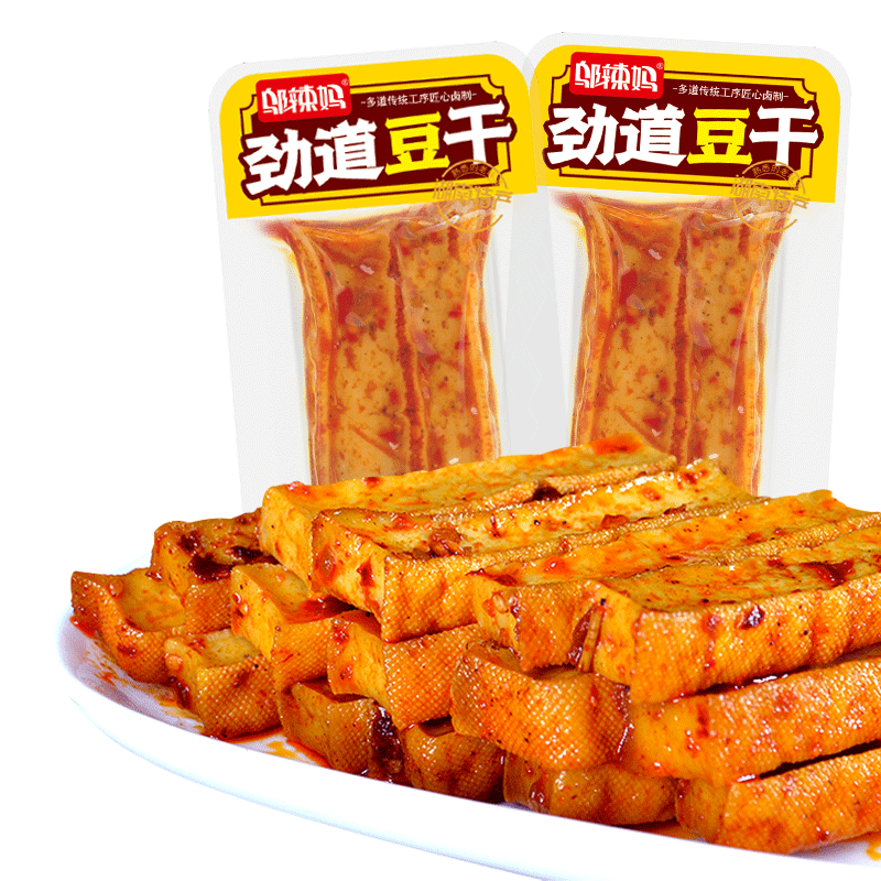 邬辣妈劲道豆干散装豆制香干豆腐干办公室解馋休闲零食湖南风味