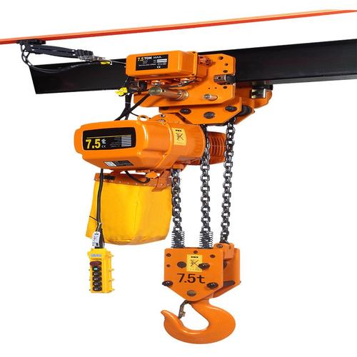 批发电动葫芦7.5吨运行式环链葫芦单链条工业起重机小吊机提升机