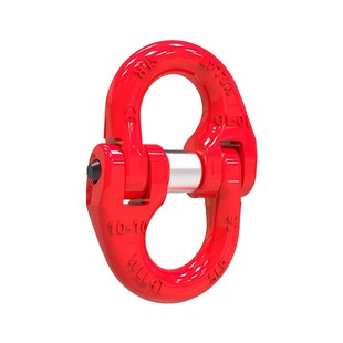 山东神力索具SLR1001 G100级074蝴蝶扣G80级起重链条连接扣双环扣