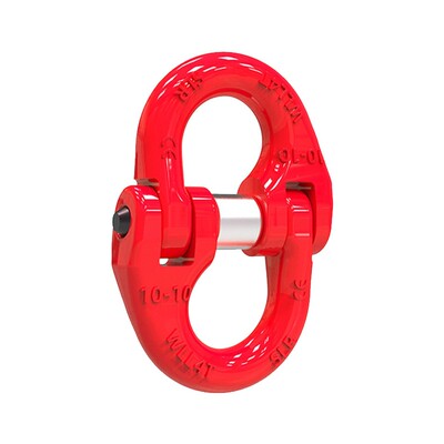 山东神力索具SLR1001 G100级074蝴蝶扣G80级起重链条连接扣双环扣