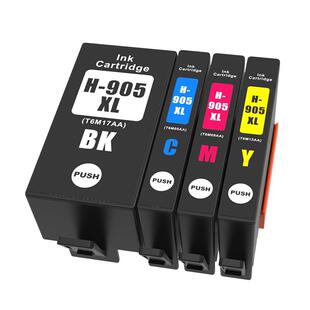 适用惠普905XL墨盒HP OfficeJet Pro 6960 6950 6970打印机黑色彩色墨水盒6956 6962 6963 6964 6958兼容原装