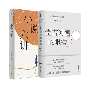 堂吉诃德的眼镜:小说细读十二讲/小说六讲 文学入门指南王安忆张秋子著作上海人民出版社文艺