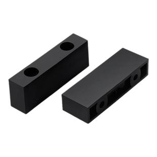 铝合金平移门窗防撞固定块塑钢推拉塑料窗户防碰安全锁扣限位器