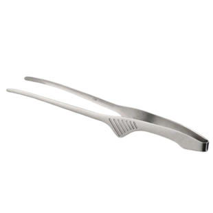 日本制18-0不锈钢烧烤夹厨师专用意面夹烤面包点心牛扒夹料理夹子