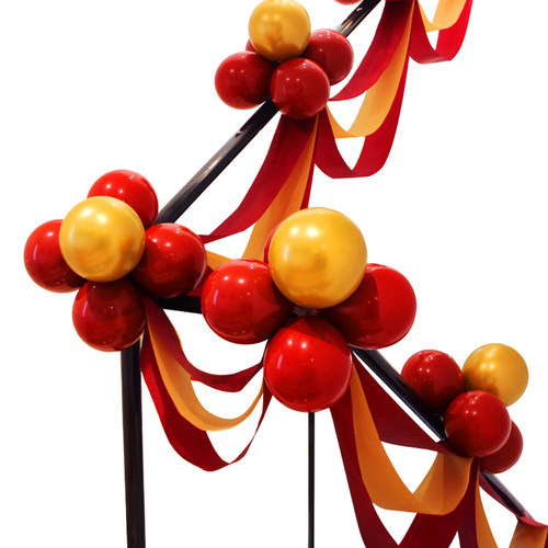 结婚楼梯扶手装饰婚礼婚房布置喜字拉花彩带气球套装婚庆用品大全