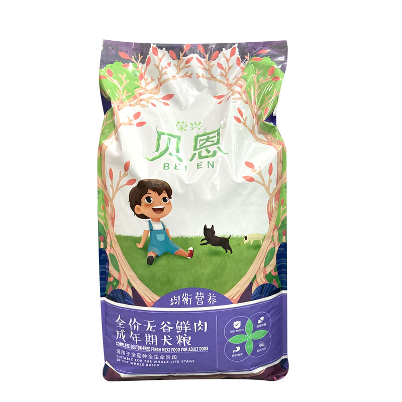 贝恩狗粮20千克无谷鲜肉成犬美毛