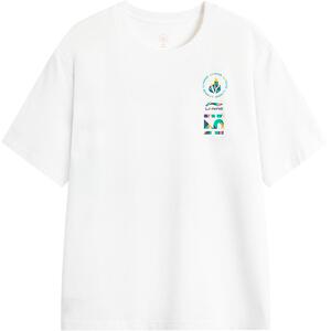 李宁“以我为名”2024征荣配色系列短袖男夏季运动上衣纯棉T恤女