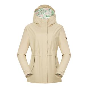 LAFUMA乐飞叶户外24秋冬新款防水透湿冲锋衣II级女露营风衣女夹克