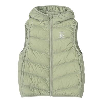 史努比儿童轻薄羽绒马甲90白鸭绒