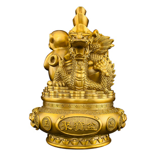 三合生肖摆件铜猴鼠龙虎马狗蛇鸡牛猪兔羊三合贵人局申子辰亥卯未