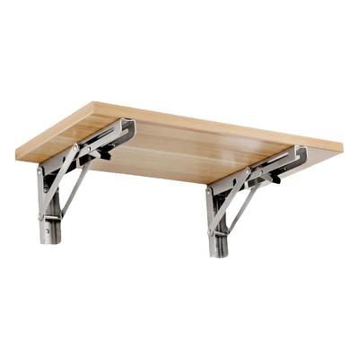 304不锈钢免打孔可折叠支架托架