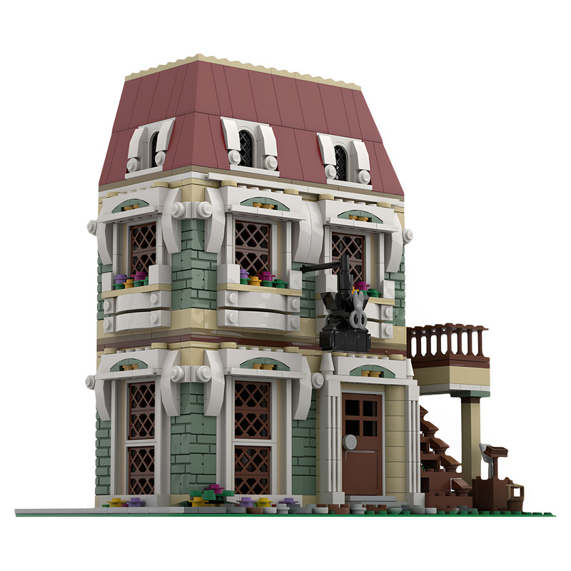 高砖零件MOC-57214裁缝店积木