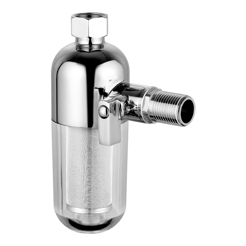 热水器前置过滤器角阀带开关免换滤芯淋浴洗衣机自来水阻垢净水器