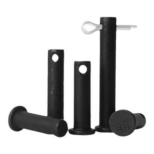 8.8级高强度销轴平头带孔圆柱销GB882穿插销钉定位销子M6M8M10M50