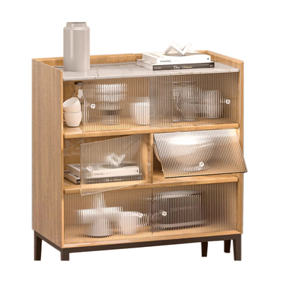 亚克力柜门定制防尘遮挡板免打孔