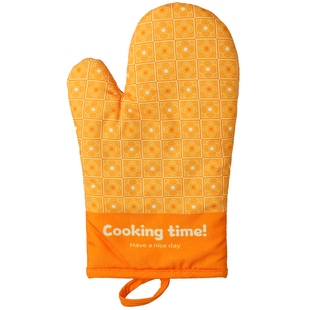 舍里可爱防烫加厚手套厨房家用隔热烘焙工具耐高温烤箱微波炉专用