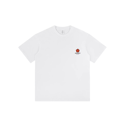 日系简约纯棉短袖T恤情侣款