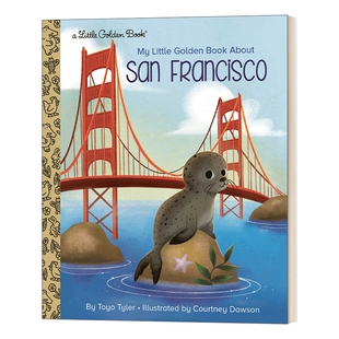华研原版 英文原版 My Little Golden Book About San Francisco 旧金山 兰登书屋精装小金书 英文版 进口英语原版书籍