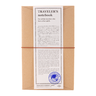 日本Traveler's Notebook tn旅行者手帐笔记本标准型替换内芯配件