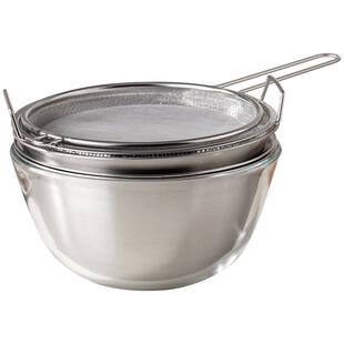 onlycook料理盆6件套304不锈钢洗菜盆沥水篮烘焙打蛋揉面盆沙拉碗