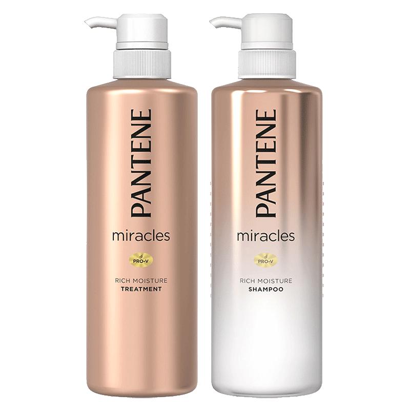 日本潘婷Pantene沙发奇迹水洗护发套装Miracles系列氨基酸3款可选
