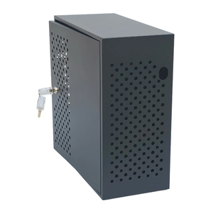 安全保密机箱外壳保护罩加锁铁箱适合DELL联想HP电脑主机壳外箱锁