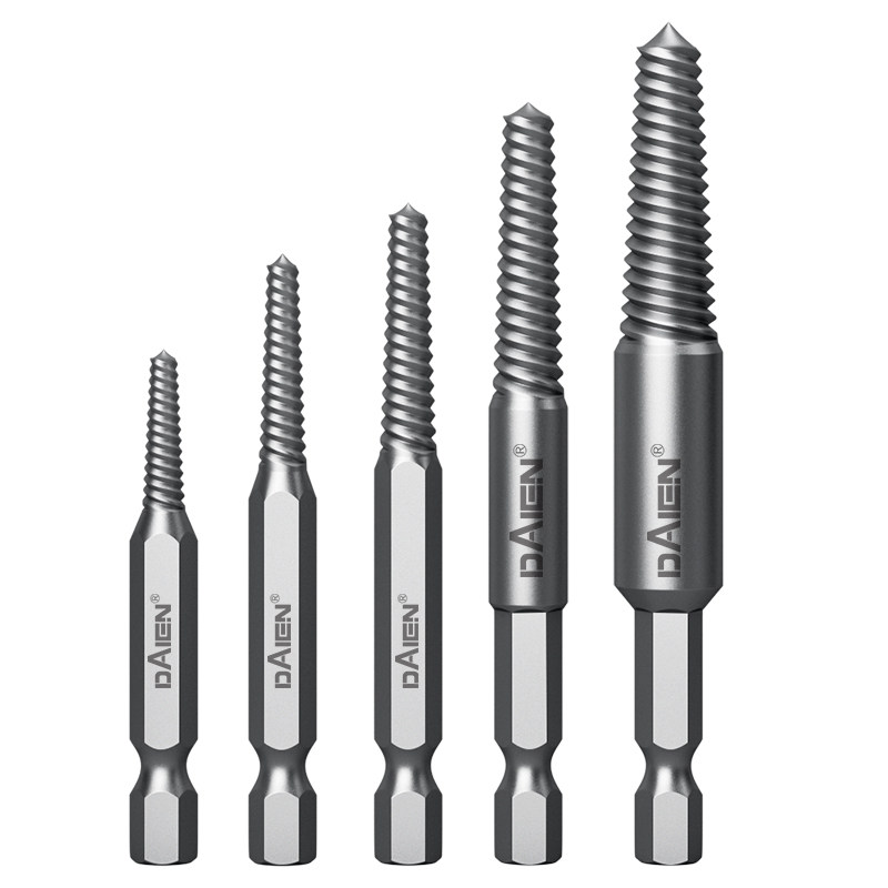 取断丝神器丝锥反丝滑丝六角柄断头螺丝取出器三角阀手电钻取丝器