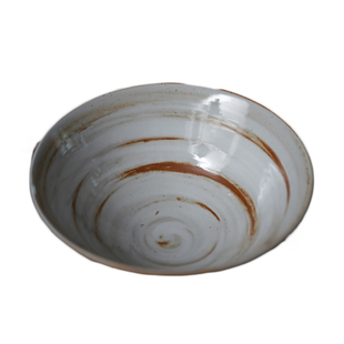 秋野家 月光系列 景德镇柴烧日式餐具复古风米饭碗圆形大汤碗面碗