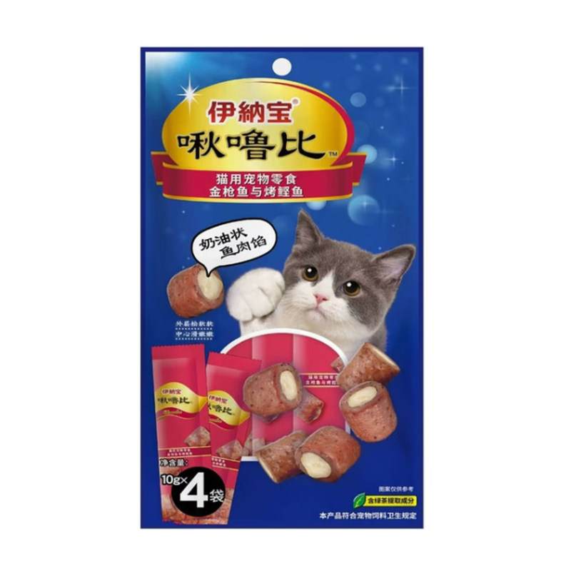 伊纳宝猫零食夹心喂药神器奖励肉