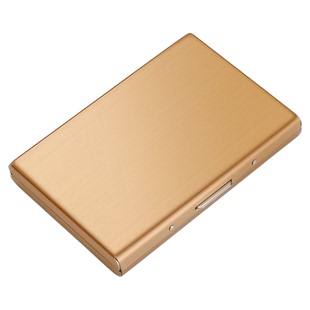 不锈钢金属卡包高档防消磁防盗刷男女钱包便携式迷你银行卡盒卡片