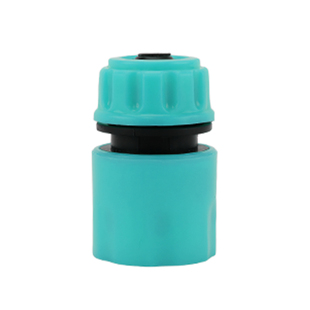 水管接口塑料标准通水接头4分6分洗车水枪配件水管快速接水龙头接