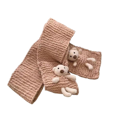 原色部落口袋熊围巾送教学视频