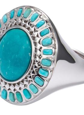 SUDROV素觉LuckySign绿松石戒指