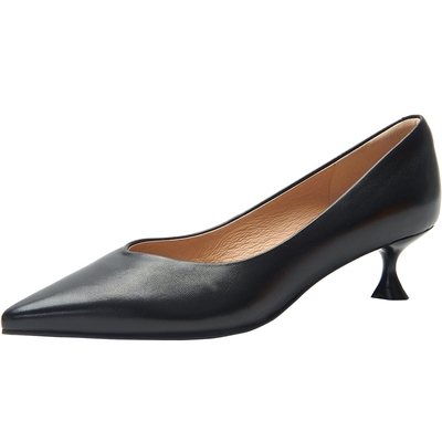 百田森尖头细猫跟空乘鞋