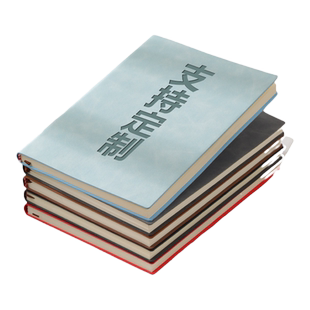 a5笔记本定制可印logo企业简约本子商务办公记事本加厚工作2025日记本软抄本软皮面定做b5公司会议记录本订做