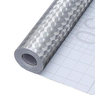 厨房防油贴纸防火耐高温橱柜碗柜防水防潮自粘墙壁纸防潮遮丑神器