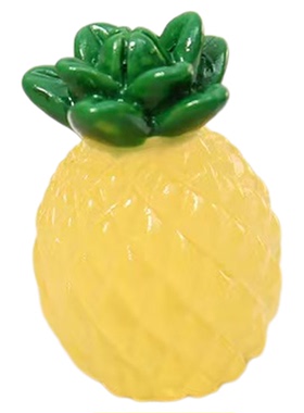 仿真水果菠萝迷你食玩微景观摆件