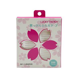 LUCKY TRENDY幸尚素肌橄榄型双眼皮贴女自然隐形加强支撑肿眼泡