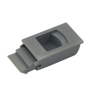 MS735侧门扣暗箱柜门塑料搭扣锁卡扣锁按压暗拉手双层门扣手MS733