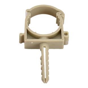 白绿灰PPR20 25 32脚卡PVC电工线卡管卡PEU型卡水管卡扣管夹配件