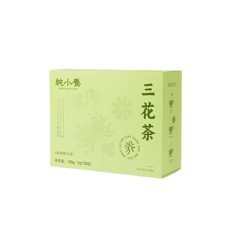 夏季三伏天下火三花清润茶