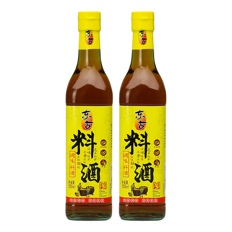 东古料酒500ml*2瓶装调味料炒菜