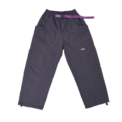 女童加绒运动裤一体绒工装裤子