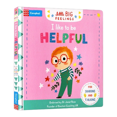 英文原版 Little Big Feelings I Like To Be Helpful 我喜欢帮助别人 幼儿启蒙认知 绘本 英文版 进口英语原版书籍