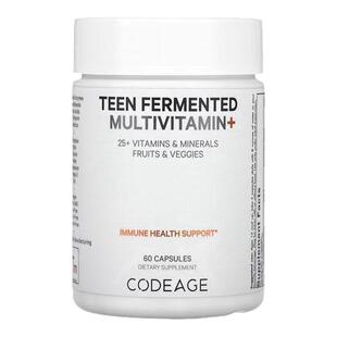 Codeage,青少年发酵多维生素超过 25 种维生素矿物质