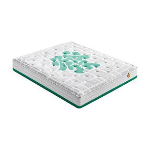 【发财垫】喜临门家用主卧透气乳胶七区家用席梦思双层弹簧床垫H