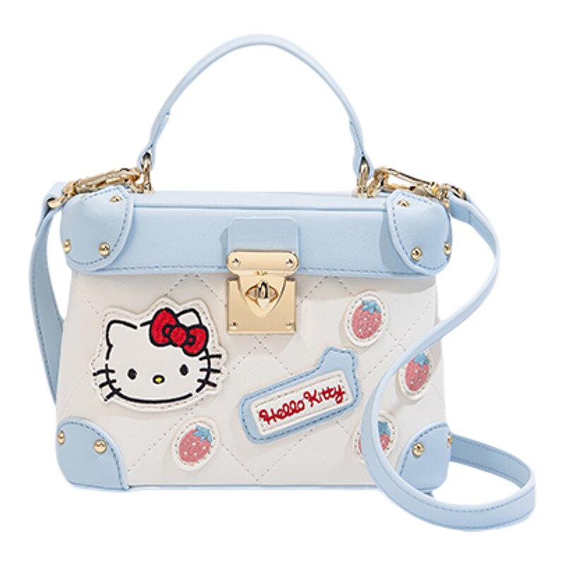 HelloKitty刺绣手提斜挎盒子包