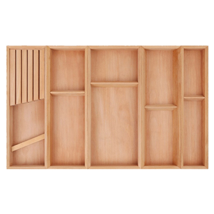 厨房抽屉分隔餐具收纳盒家用橱柜内置分格刀叉筷子置物架厨具收纳