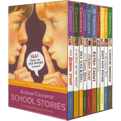 Andrew Clements' School Stories 安德鲁克拉门校园小说10册合集 青少年青春故事插图英语章节书 英文原版进口儿童图书8-12岁