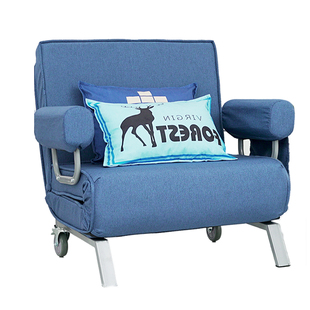 折叠沙发床两用小户型办公室午休床可移动经济型简约现代客厅沙发